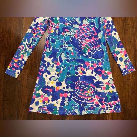 Lilly Pulitzer Paradis Dress Hit The Spot Size XXS Coastal Chic Nautical Beach - Picture 5 of 16